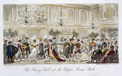 The Fancy Ball at the Upper Rooms, Bath, from 